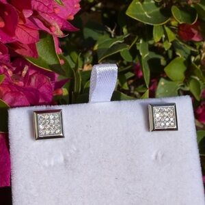 Lab Created Moissanite Earrings